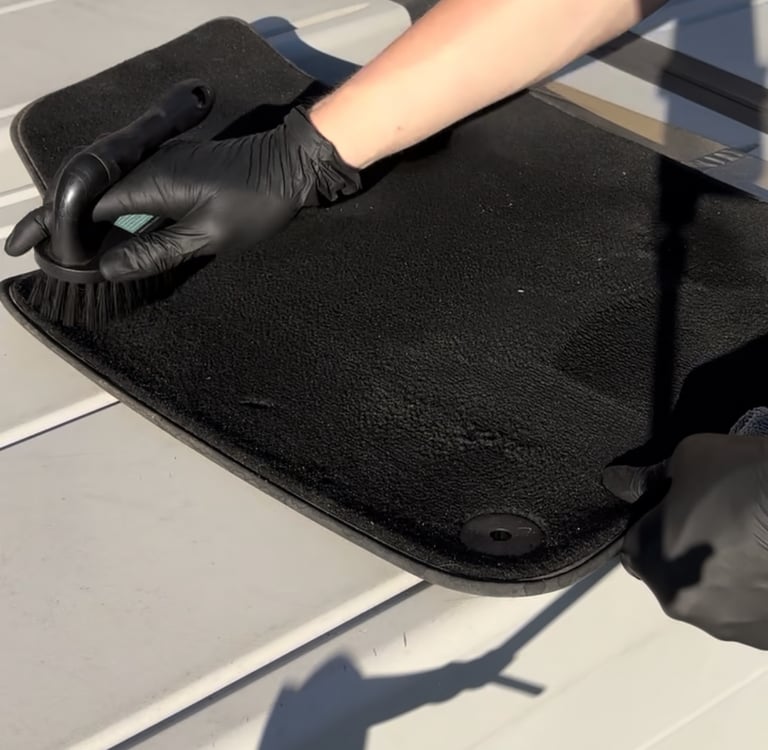 nettoyage de tapis de voiture