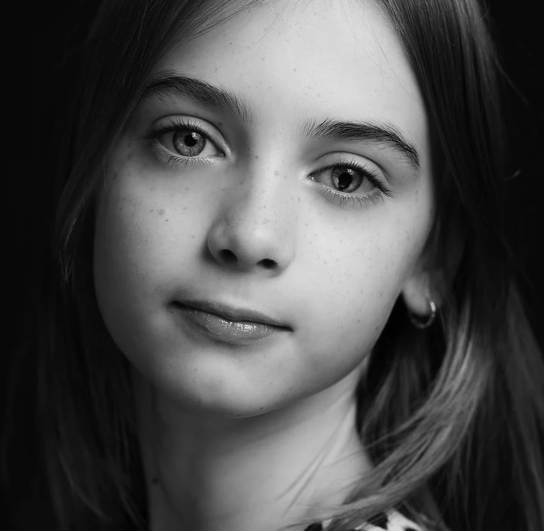 kinderportret meisje ogen