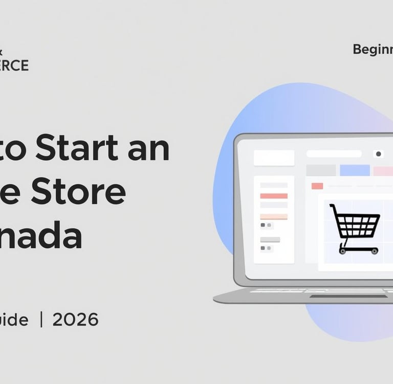 cost to start an online store in Canada for beginners