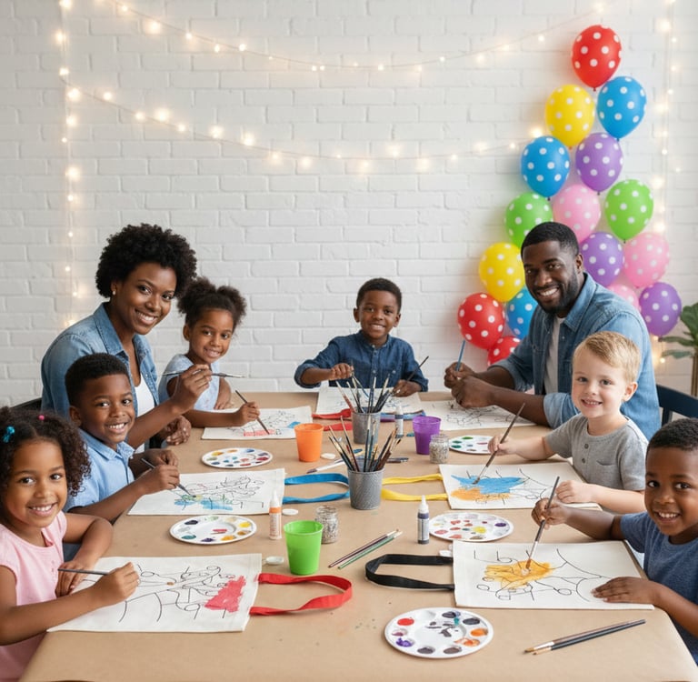 Canvas Art Closet-Paint parties for the whole family & friends in Maryland