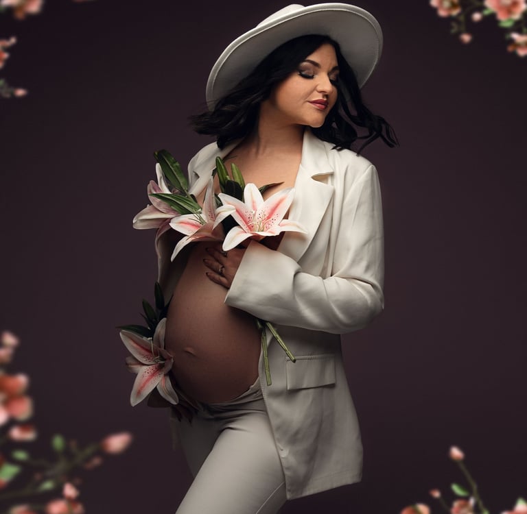 photo grossesse studio toulouse 