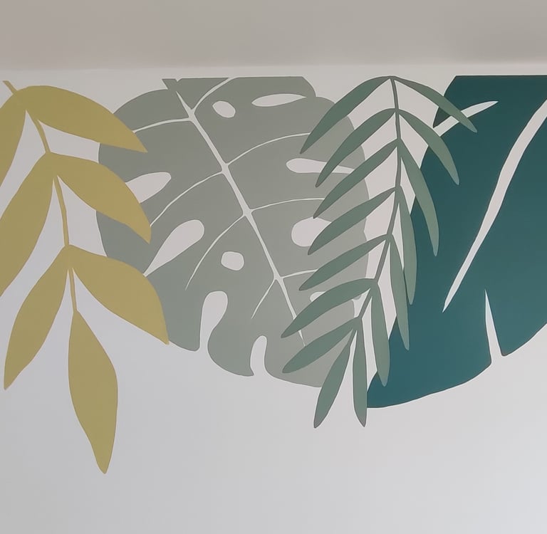Fresque chambre d'enfant Loir-et-Cher