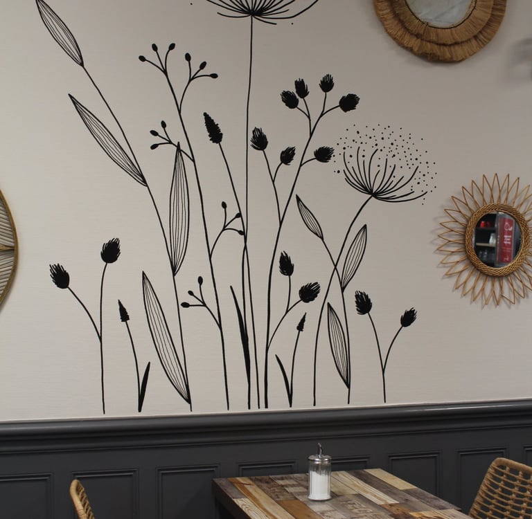 Fresque Hôtel Ibis Blois