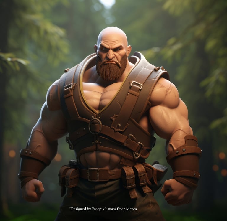 Hombre fuerte, strong man