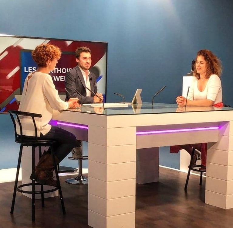 Aurelien Cailloce Le Mans sarthe France host animateur professionnel paris tv media webedia