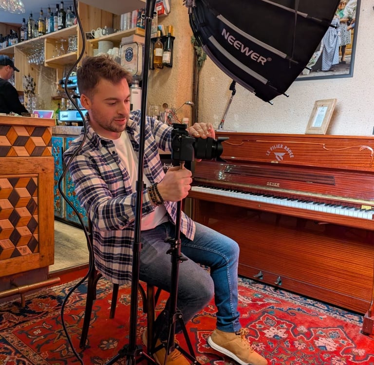 Aurélien Cailloce animateur vidéaste production animateur professionnel France Le Mans