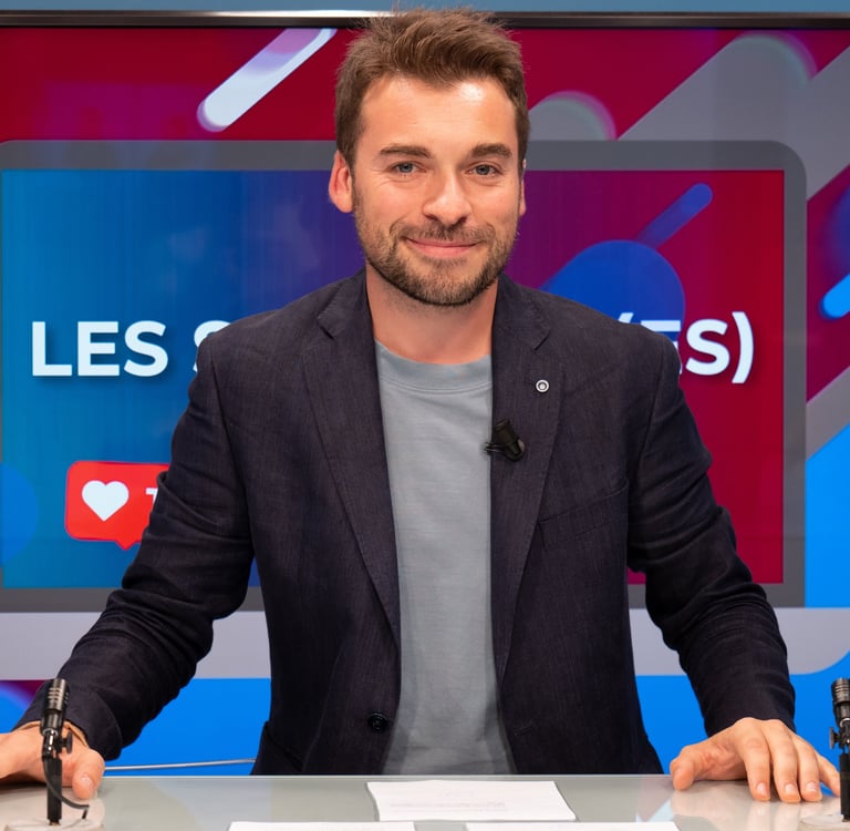 Aurélien Cailloce animateur professionnel emission TV Radio télévision web event le mans France