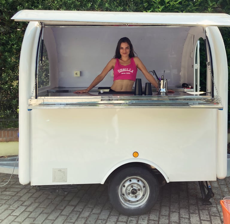 drink truck spoglio da personalizzare