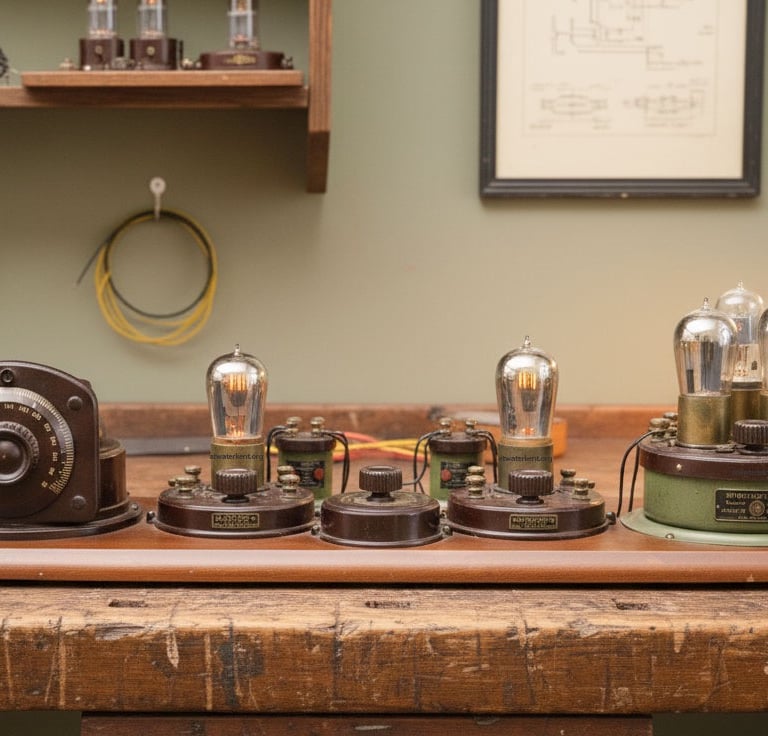 Atwater Kent Model 7 - Part No. 4066, 4205, 4275