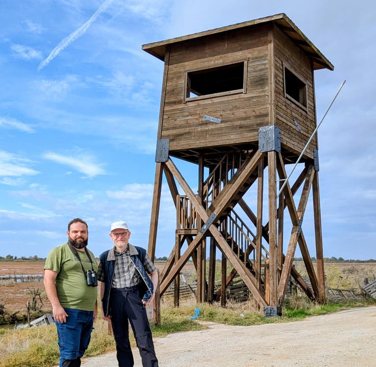 birdwatchers at axios delta