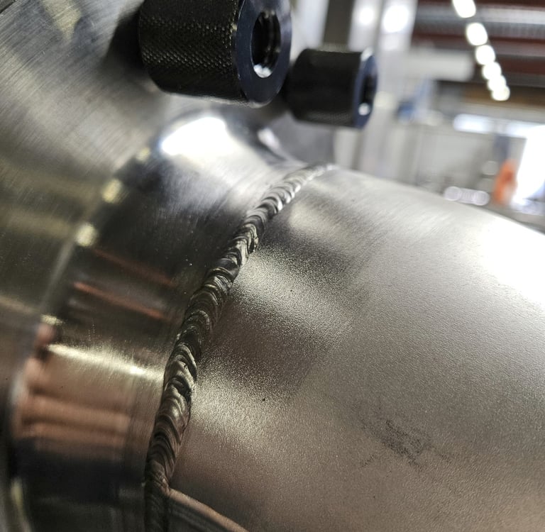 stainless steel tubes welding, tig welding, montage