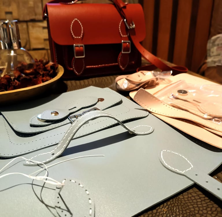 Sac à main à coudre soi même personnalisé par Cosquinelle