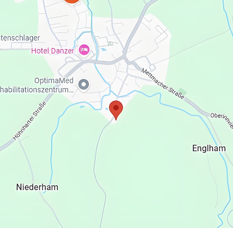 Bild von Google Maps der den Standort von Hannelore Freischlager zeigt