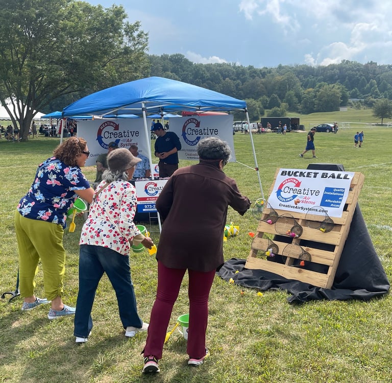 You are never too old to play games! Hardyston Day 2025.