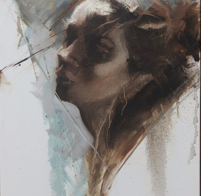 Maria - Óleo sobre tela