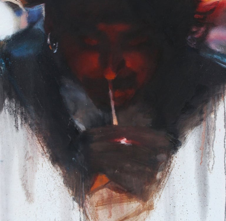 Closing time - Oil on canvas - 2021