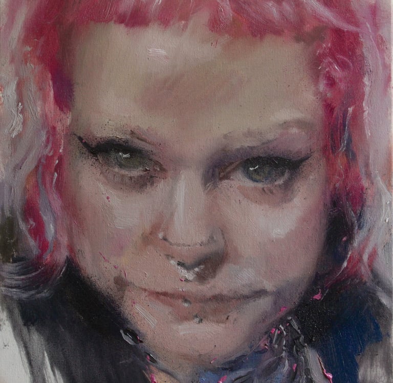 Eremita - Oil on canvas- 30cm x 30cm - 2025