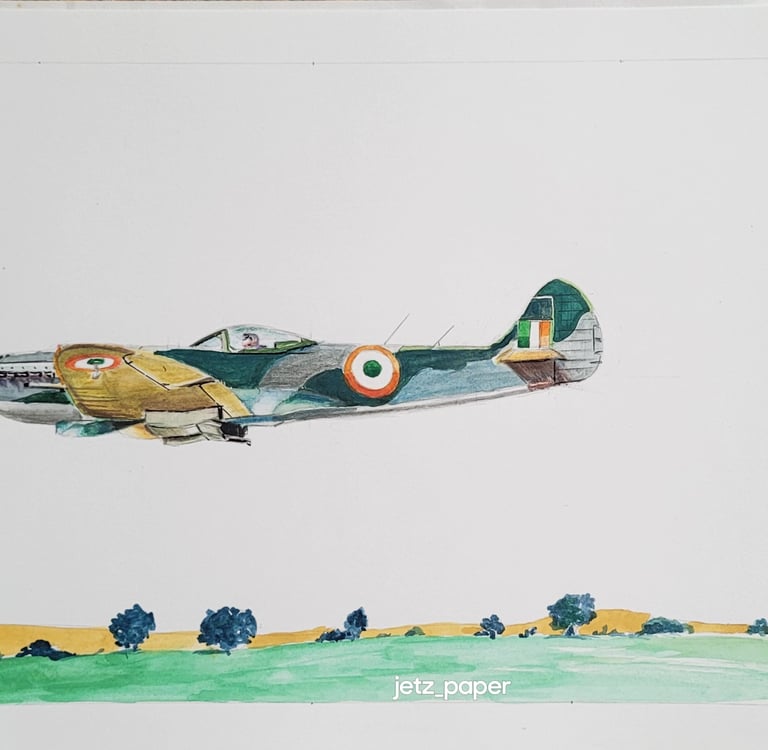 A Supermarine Spitfire of Indian Air Force