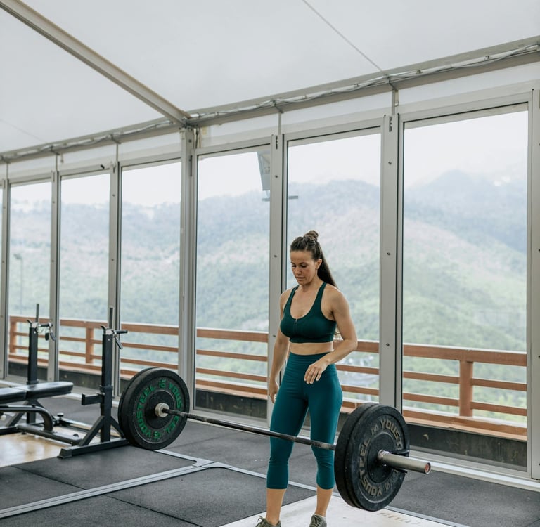 coach sportif haltérophile