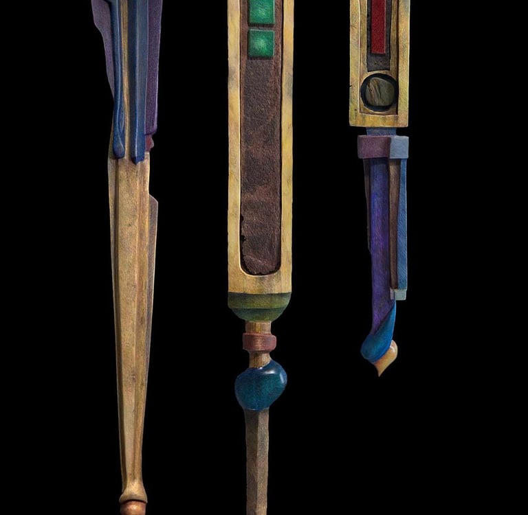 "Symbols of a Defunct Authority" Colored Pencil on Hydrostone $850