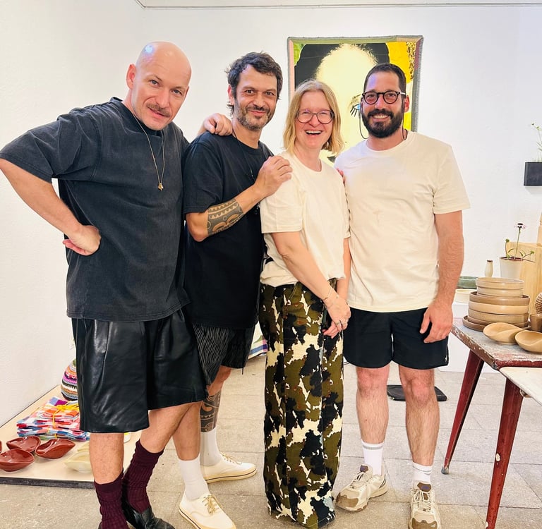 Karim Rahman, Frédéric Duarte, Ikou Tcshüss, Thomas Petit ©16mag