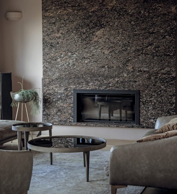 akmenine zidinio apdaila