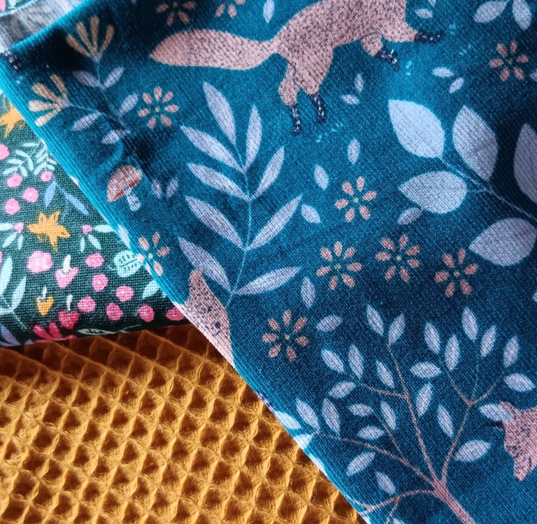 Tissu en cretonne et autres cotons utilisé pour la confection de doudous, peluches et croque-soucis 