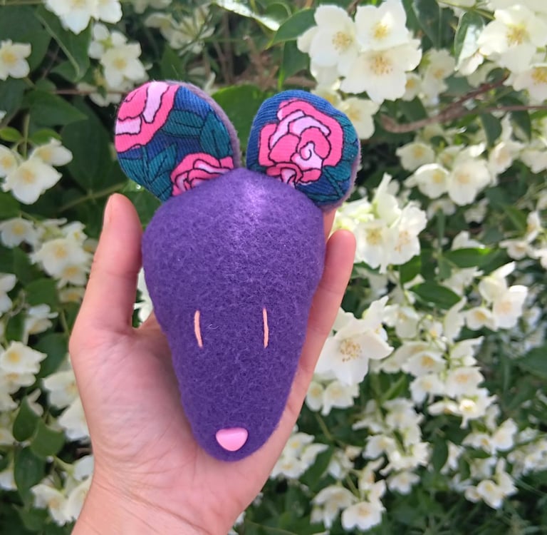 souris-dent-de-lait-artisanale-violette
