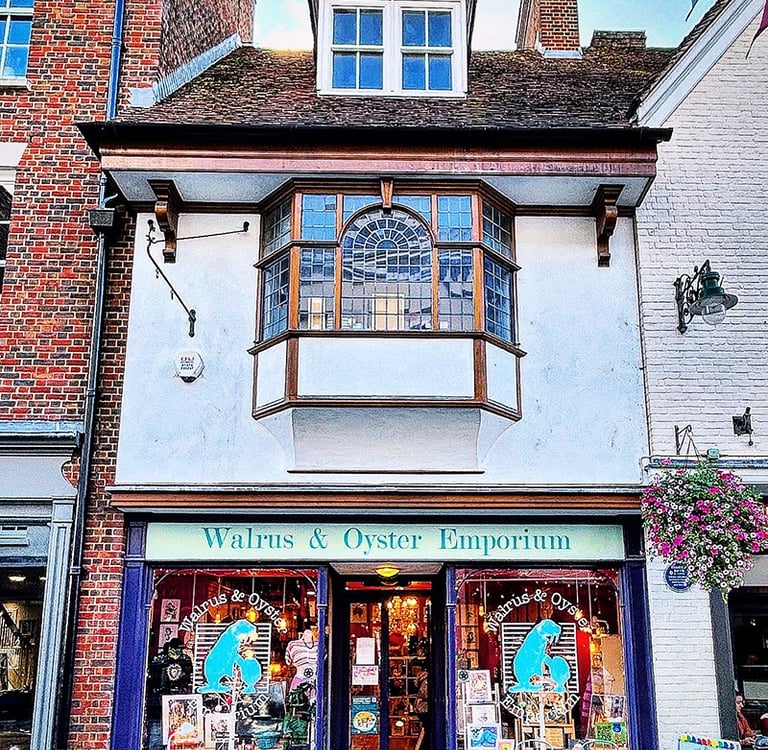 Belle façade de Canterbury