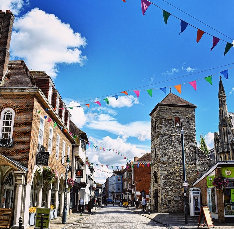 Petite rue de Canterbury