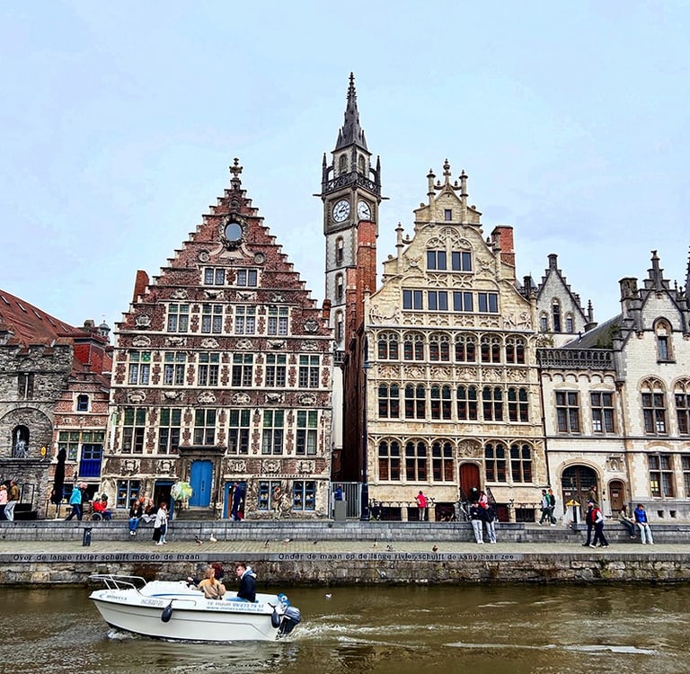 Quai de Graslei à Gand