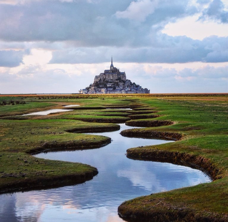 Mont Saint Michel, France