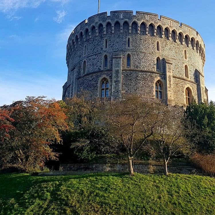 La tour ronde du château de Windsor