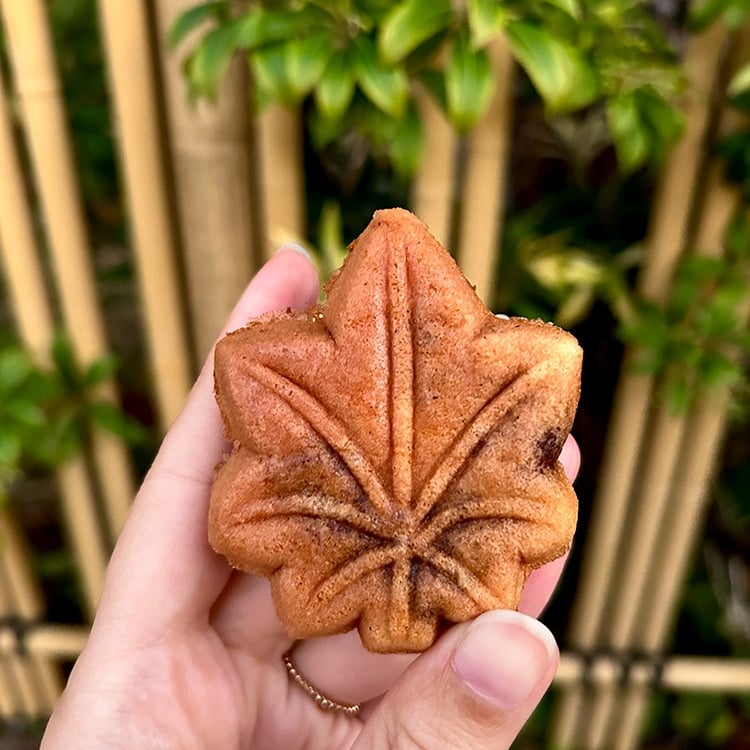 Momiji manjû, patisserie traditionelle de l'ile de Miyajima