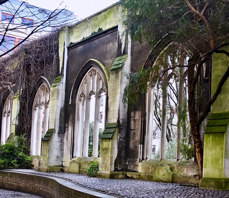 St Dunstan in the East Church Garden