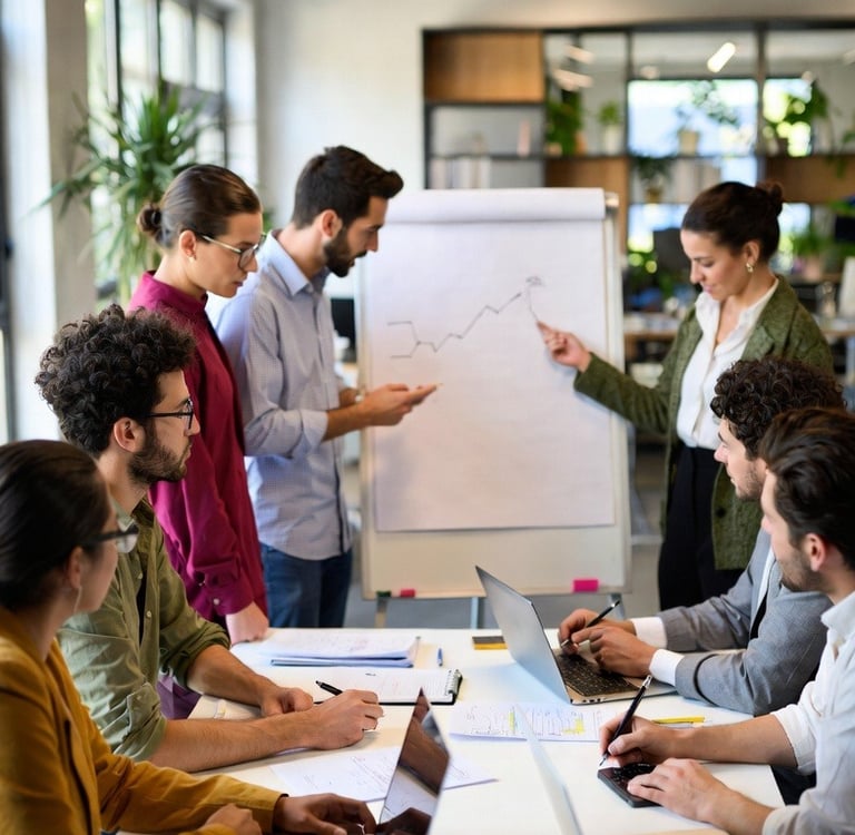 Nexus Emprende, Organización foco proyectos