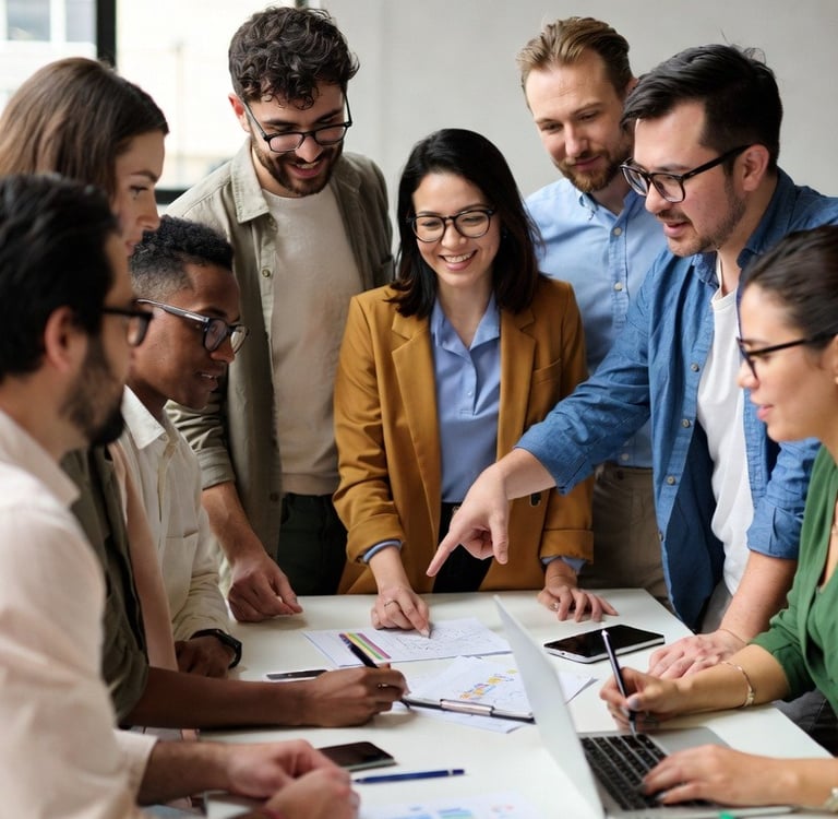 Nexis Emprende, La organización foco en proyectos