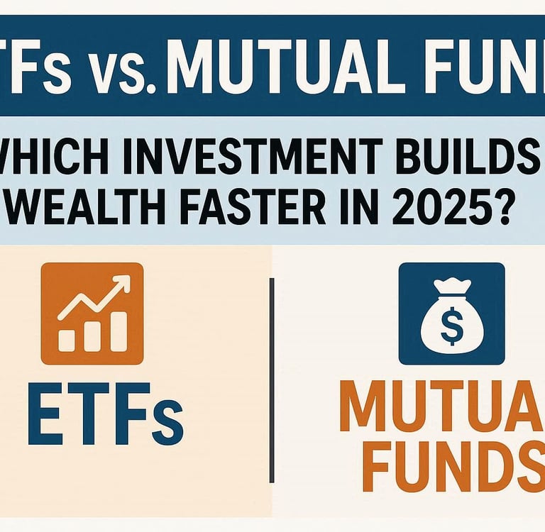 ETFs vs. Mutual Funds: Which Investment Builds Wealth Faster in 2025?