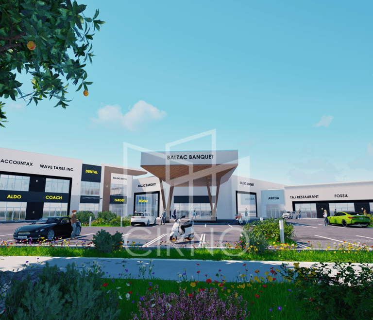 Commercial units and Banquet Hall in Calgary Alberta designed by Cirno Design 