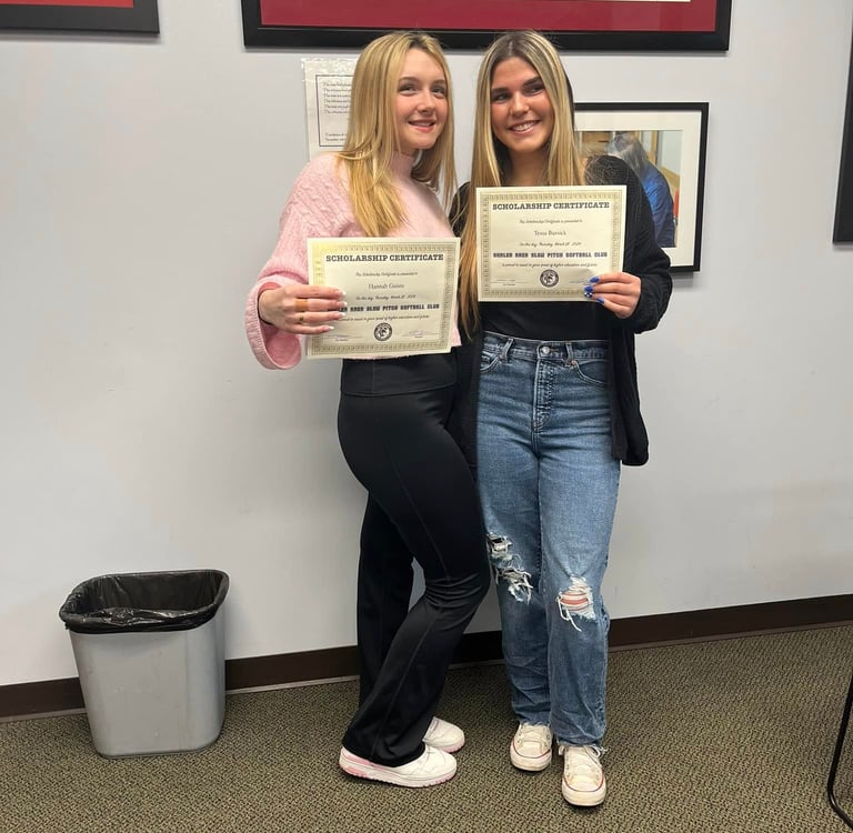 Shaler Scholarship Award Winners