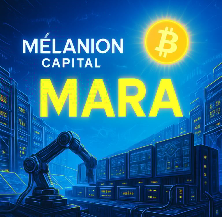 MARA digital et Mélanion BTC ETF