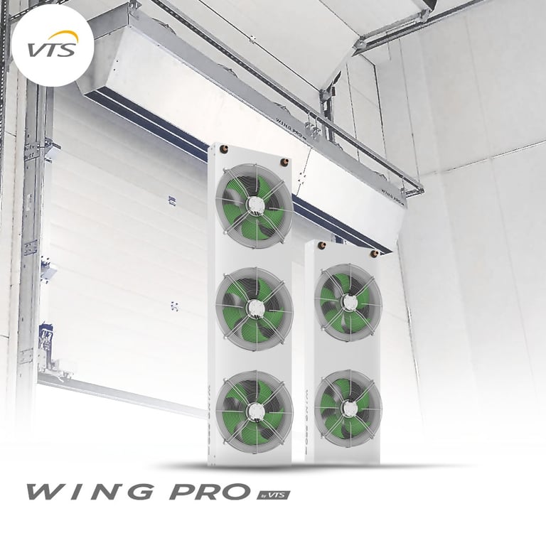 VTS Wing Pro Industrial Air Curtains