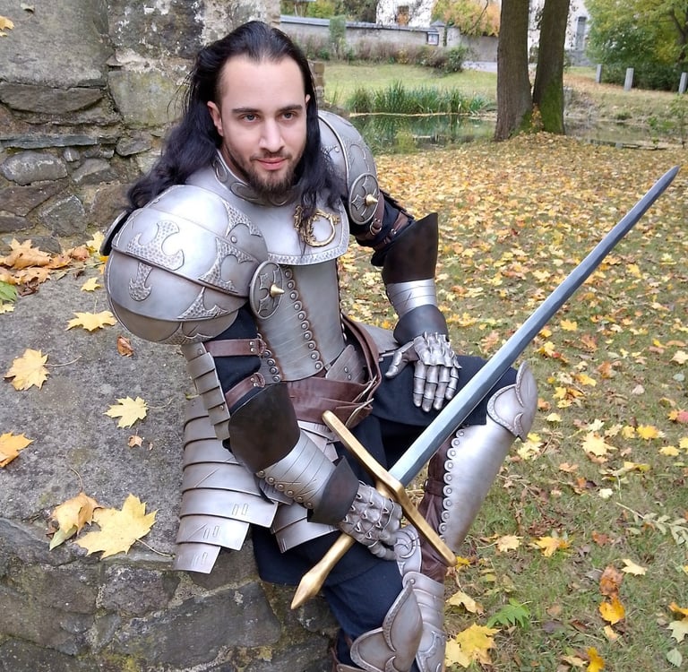 workshop: weathering cosplay armor