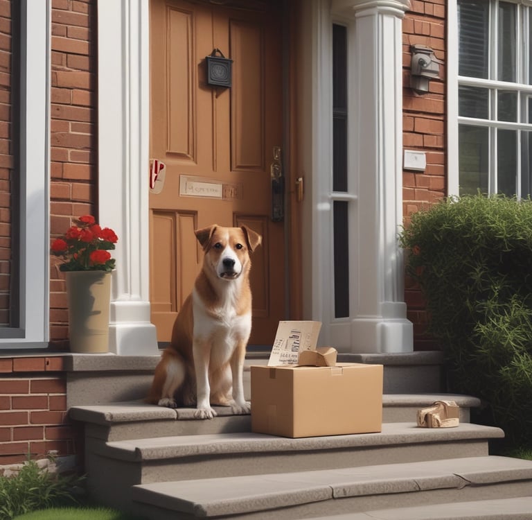 Dried food products are displayed on a metal rack.