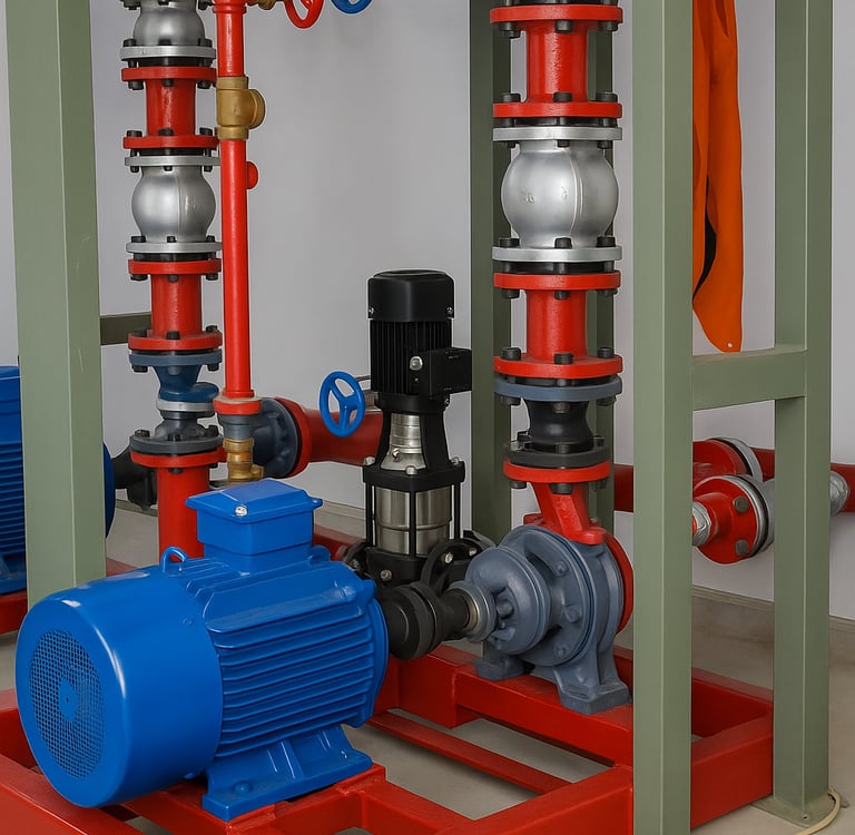 Instalasi Kelistrikan pada Hydrant Pomp