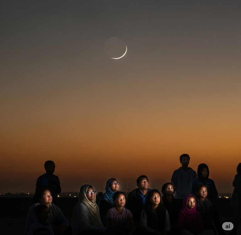 melihat hilal untuk sidang isbat