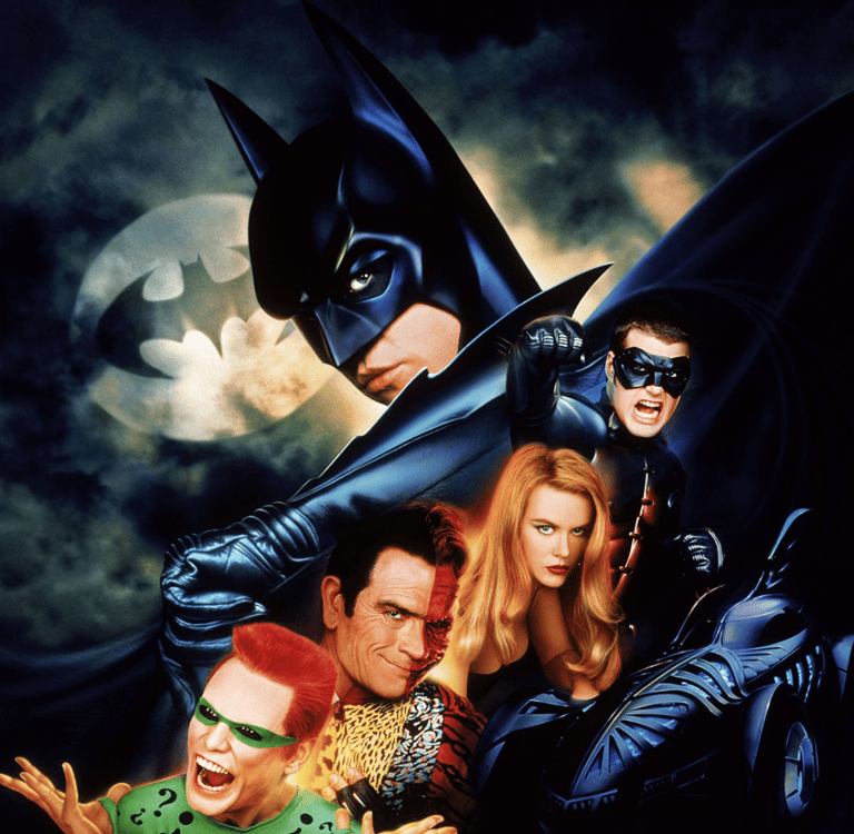 a group of people in a movie poster