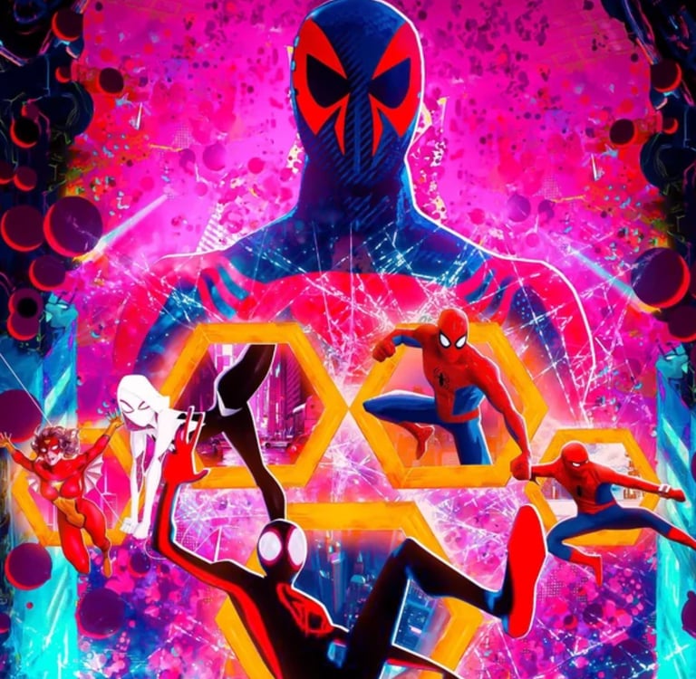 a spider - man in a spider - man suit with a spider - man costume