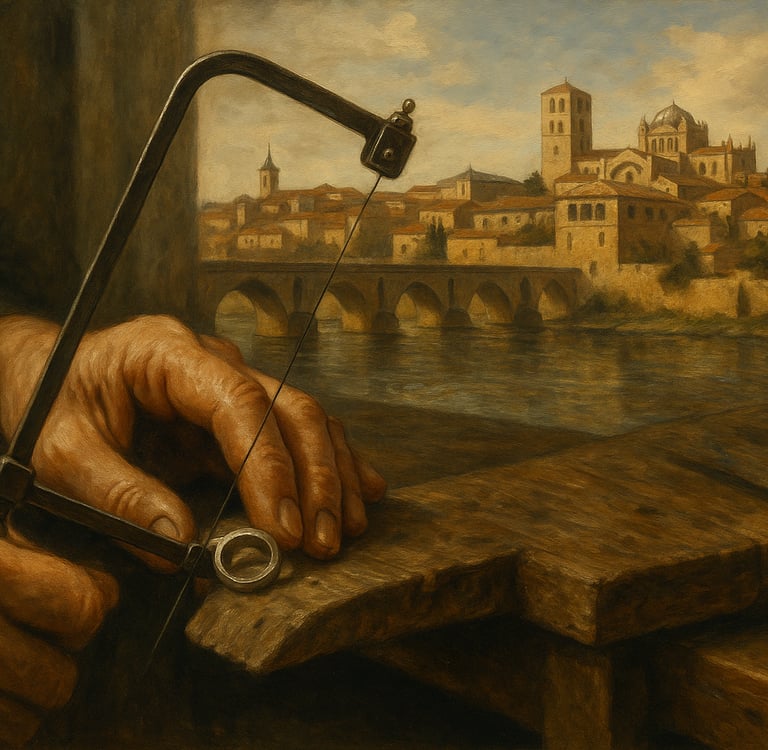 joyero trabajando Zamora antigua