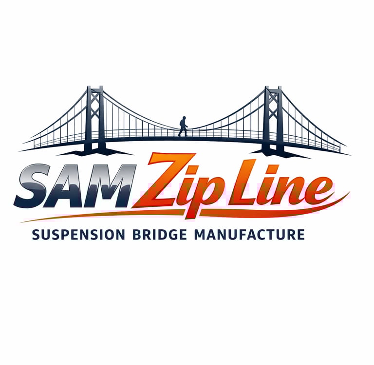 Suspension Bridge Manufacture SAM ZIPLIN